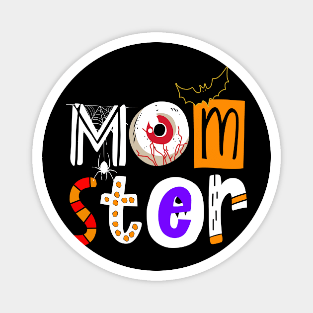 Momster Halloween Magnet by madelinesedith